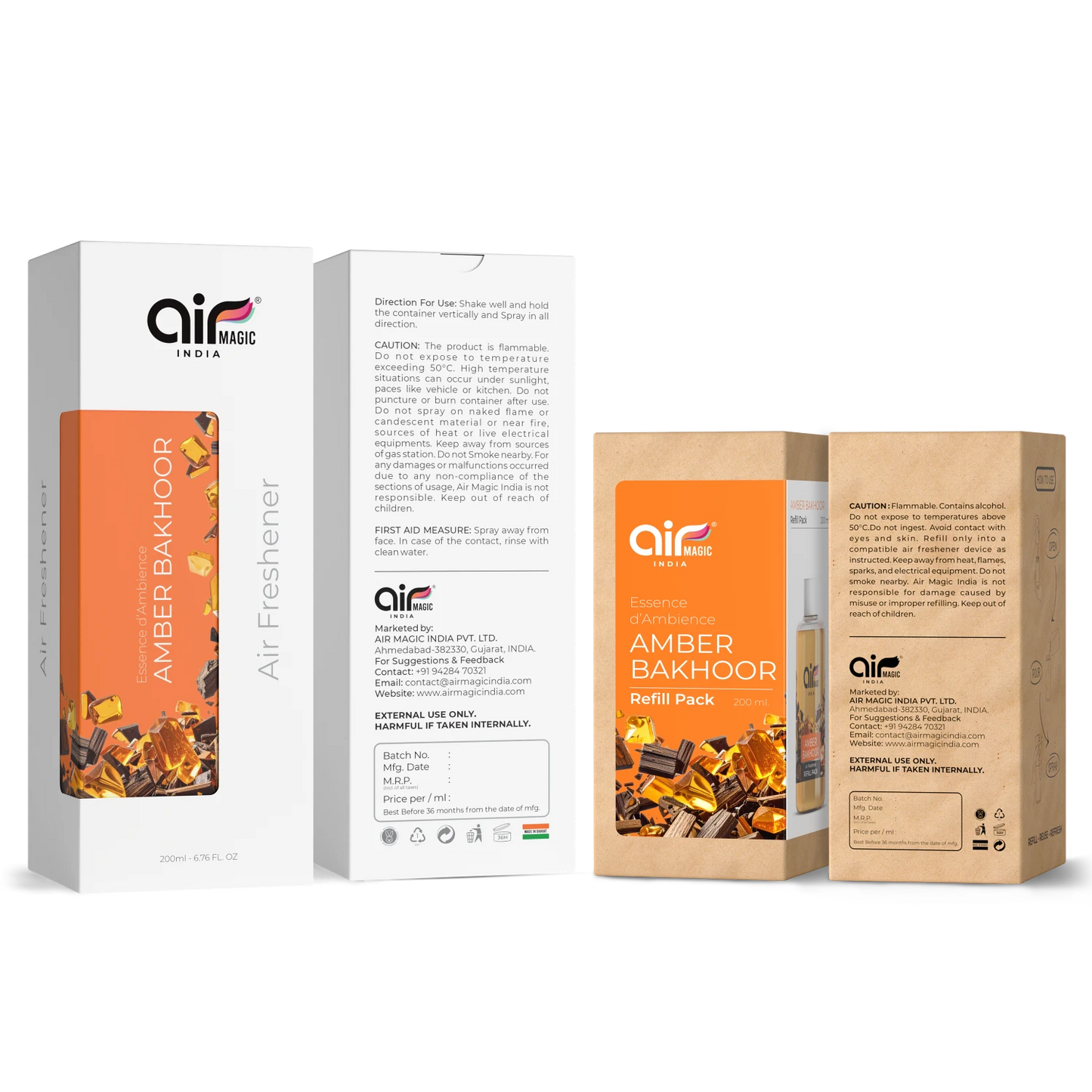 Amber Bakhoor – Warm & Resinous | Arabic Air Freshener for Home & Office