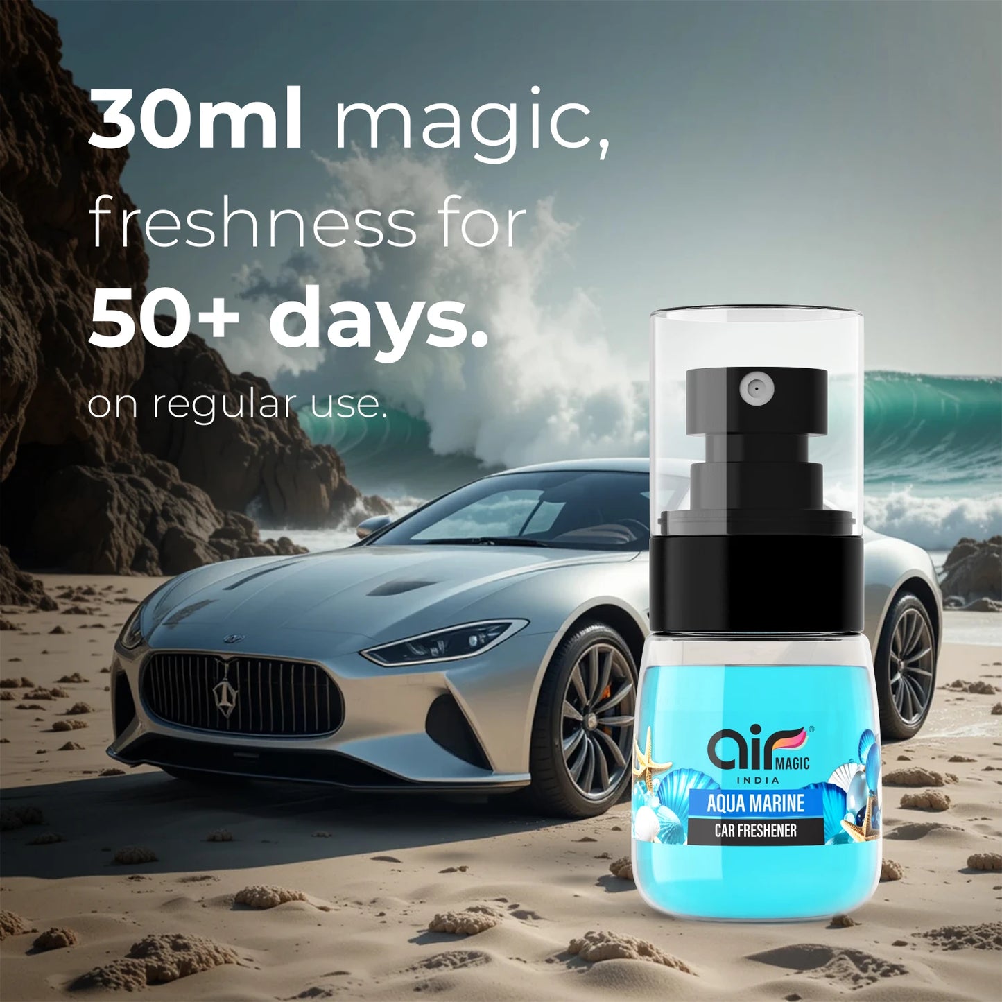 Indian Ocean – Deep & Refreshing | Aquatic car perfume