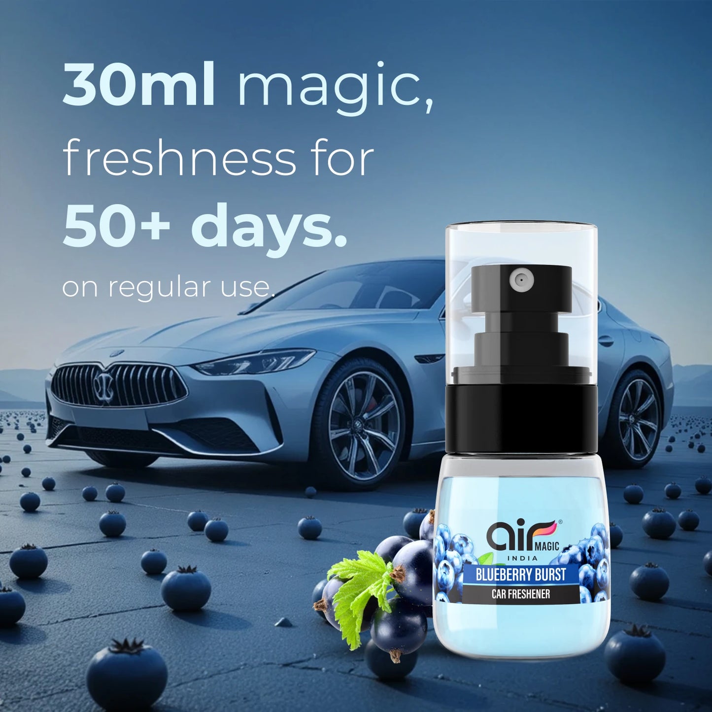 Blueberry Burst – Sweet & Juicy | Fruity Car Perfume