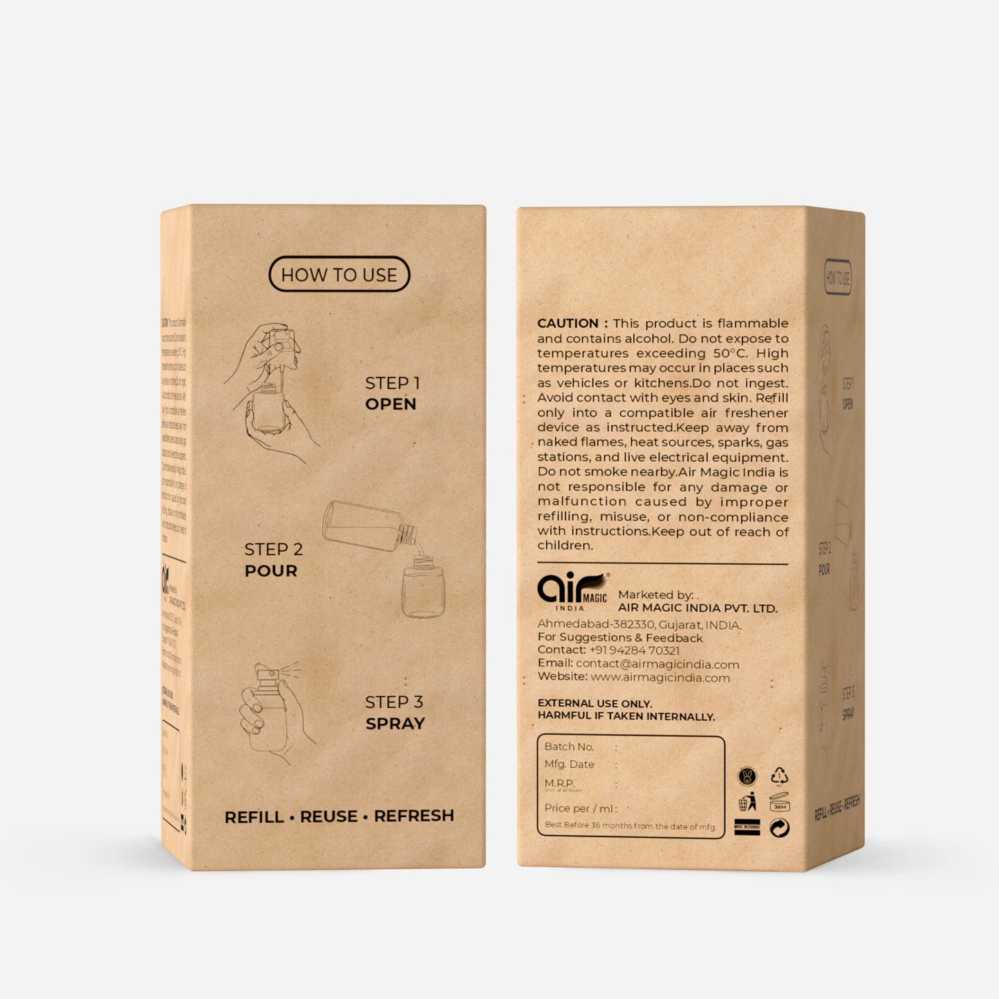 Velvet Musk - 60ML Car Perfume Refill