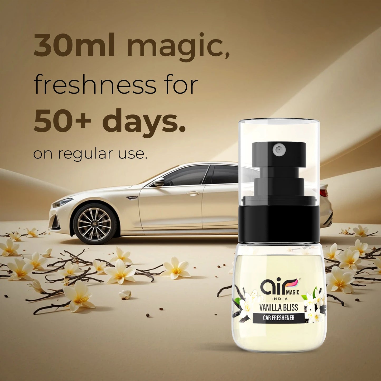 Vanilla Bliss – Warm & Cozy | Special Edition Car Perfume