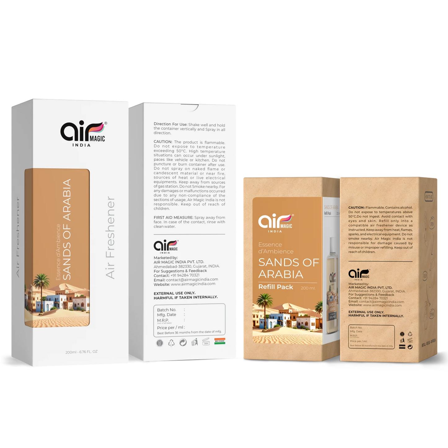 Sands of Arabia – Exotic & Spicy | Arabic Air Freshener for Home & Office