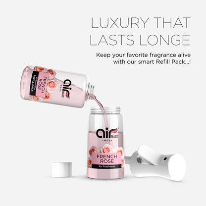 French Rose – Classic & Romantic | Floral Air Freshener for Home & Office