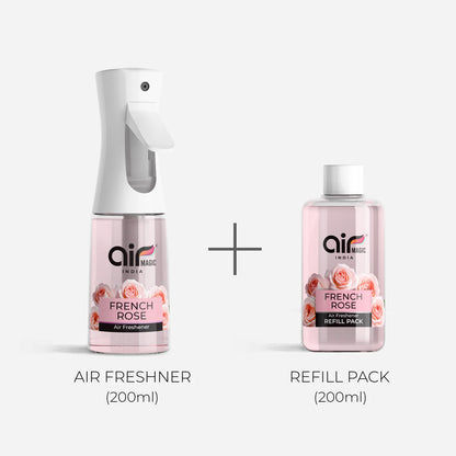French Rose – Classic & Romantic | Floral Air Freshener for Home & Office