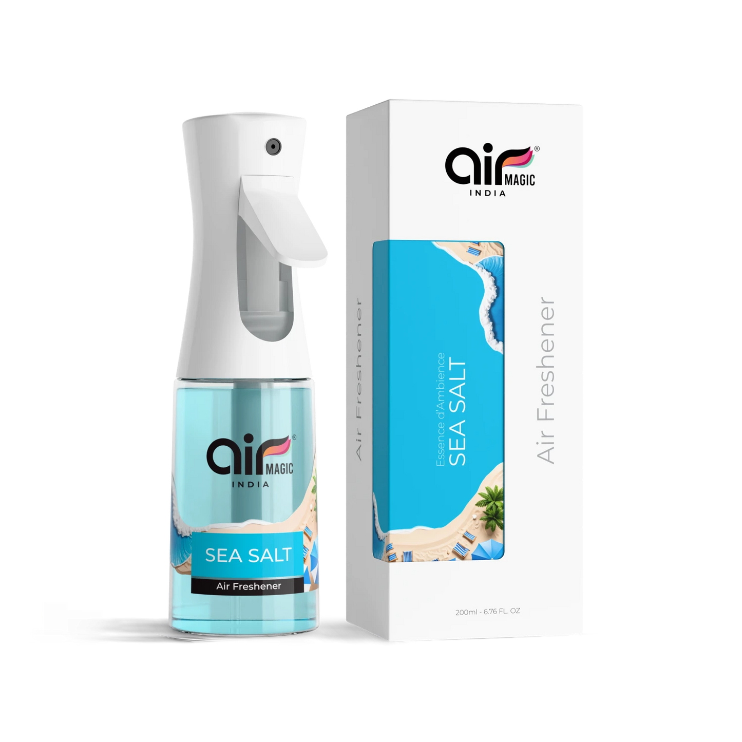 Sea Salt – Clean & Coastal | Aquatic Air Freshener for Home & Office