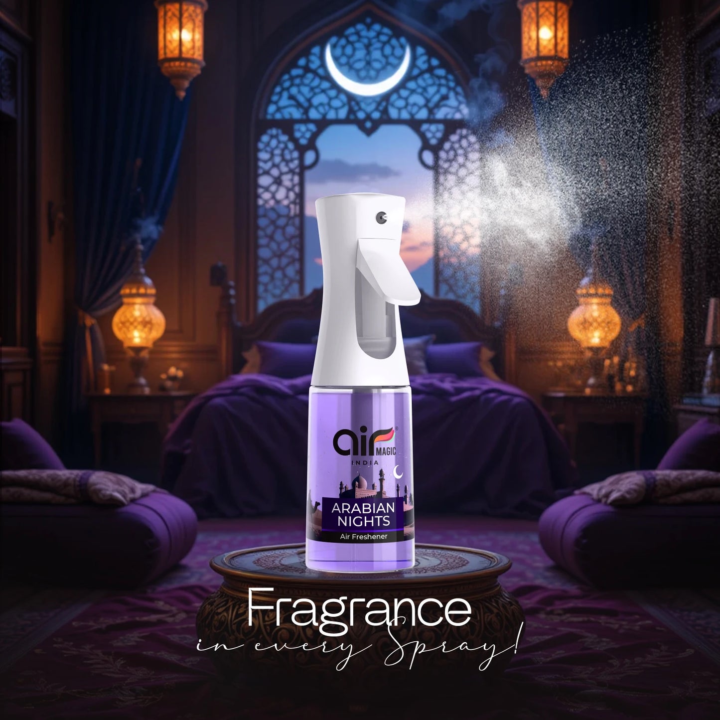 Arabian Nights – Intense & Royal | Arabic Air Freshener for Home & Office