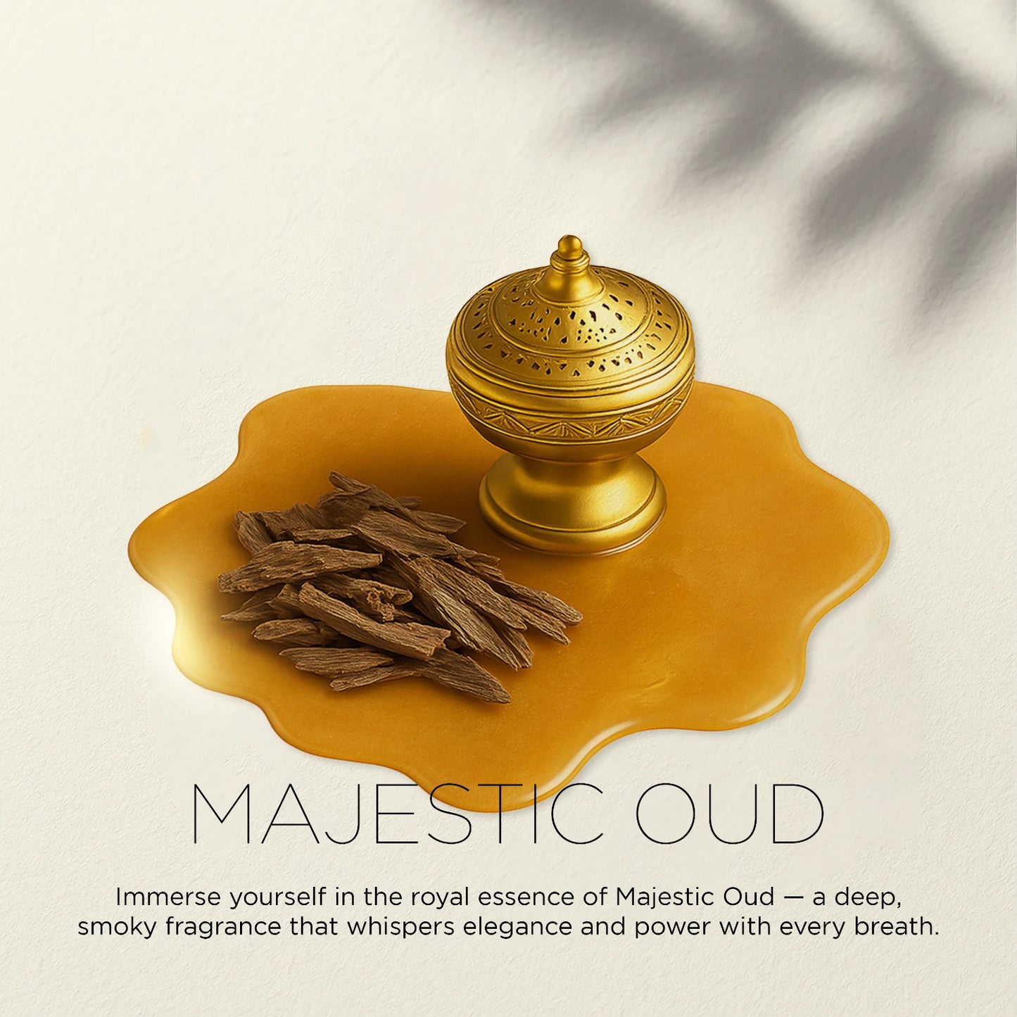 Majestic Oud – Rich & Deep | Arabic Air Freshener for Home & Office