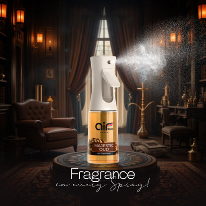Majestic Oud – Rich & Deep | Arabic Air Freshener for Home & Office