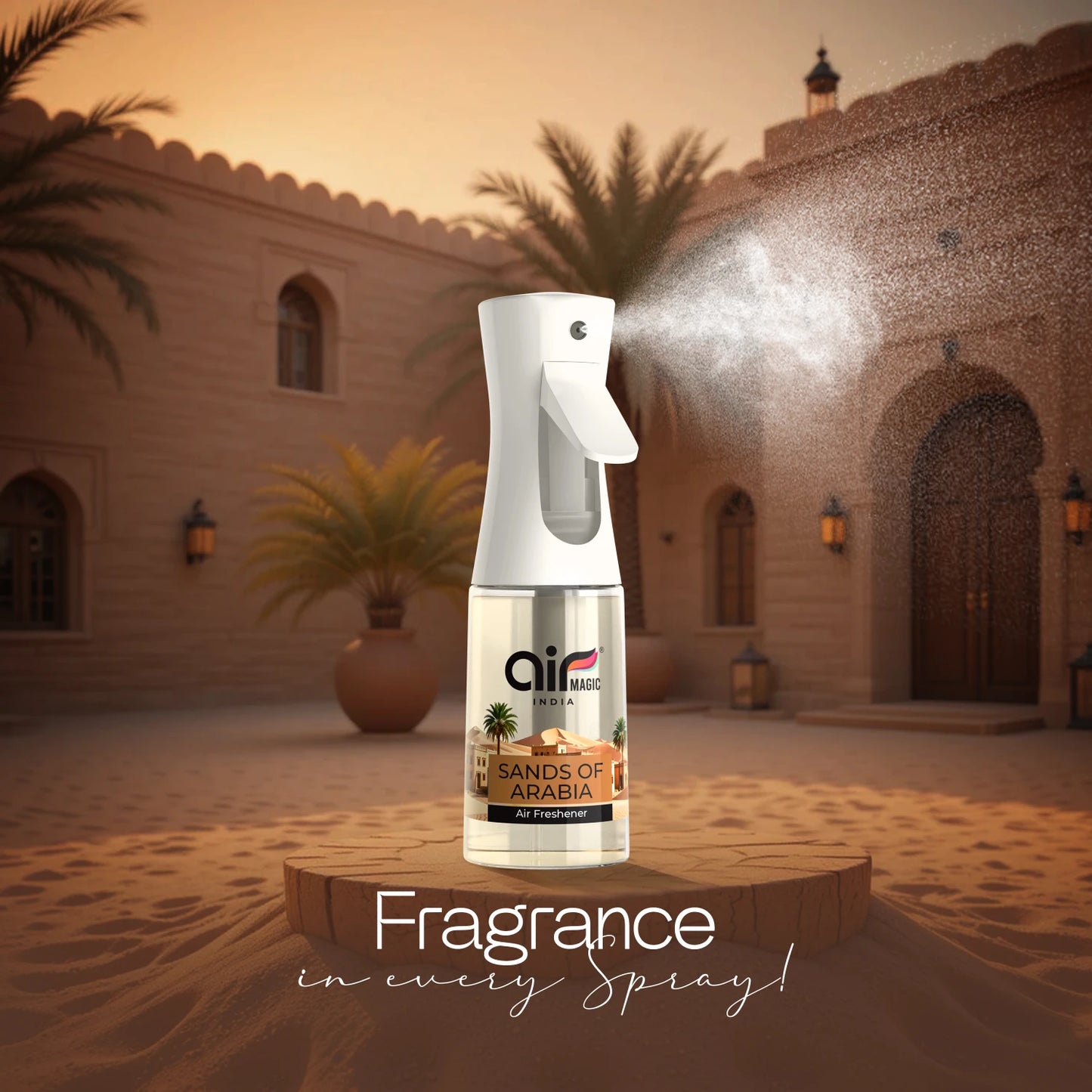 Sands of Arabia – Exotic & Spicy | Arabic Air Freshener for Home & Office