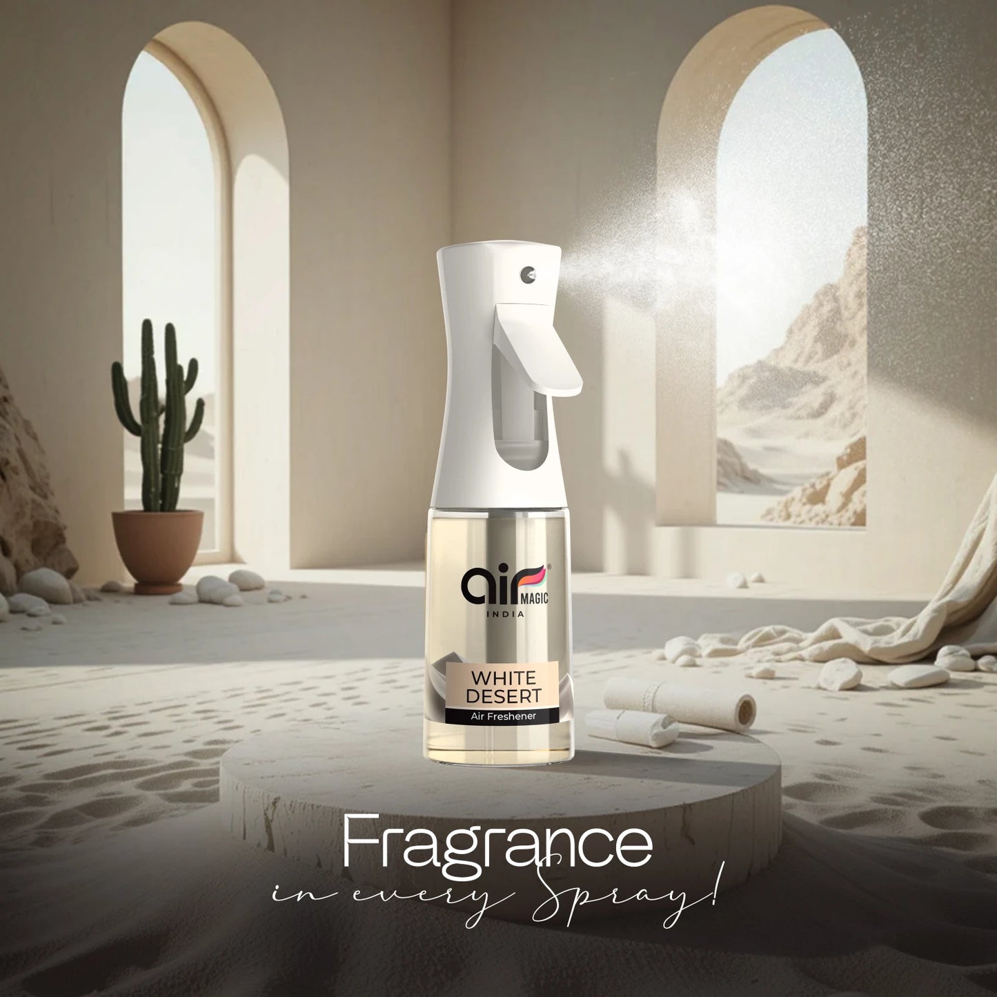 White Desert – Woody & Smooth | Arabic Air Freshener for Home & Office