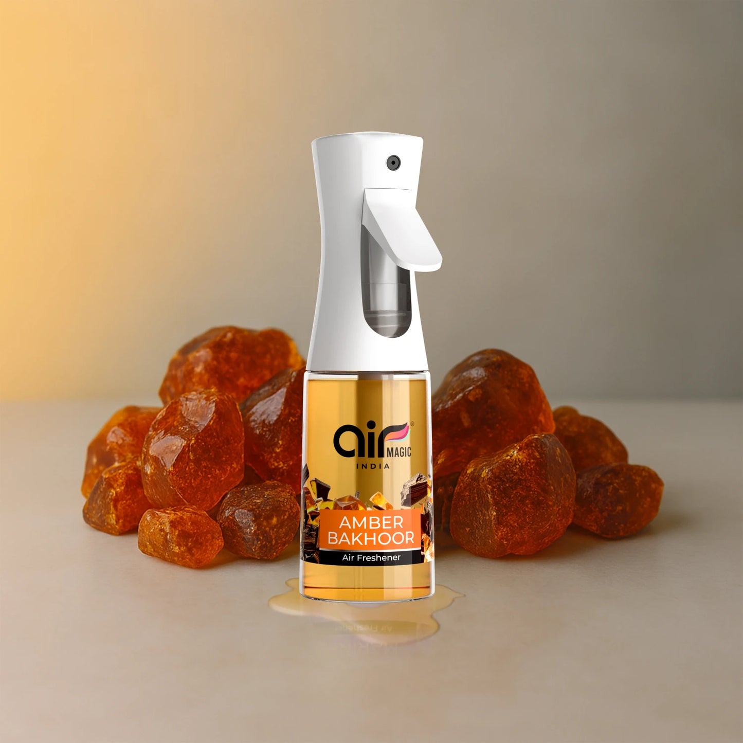 Amber Bakhoor – Warm & Resinous | Arabic Air Freshener for Home & Office