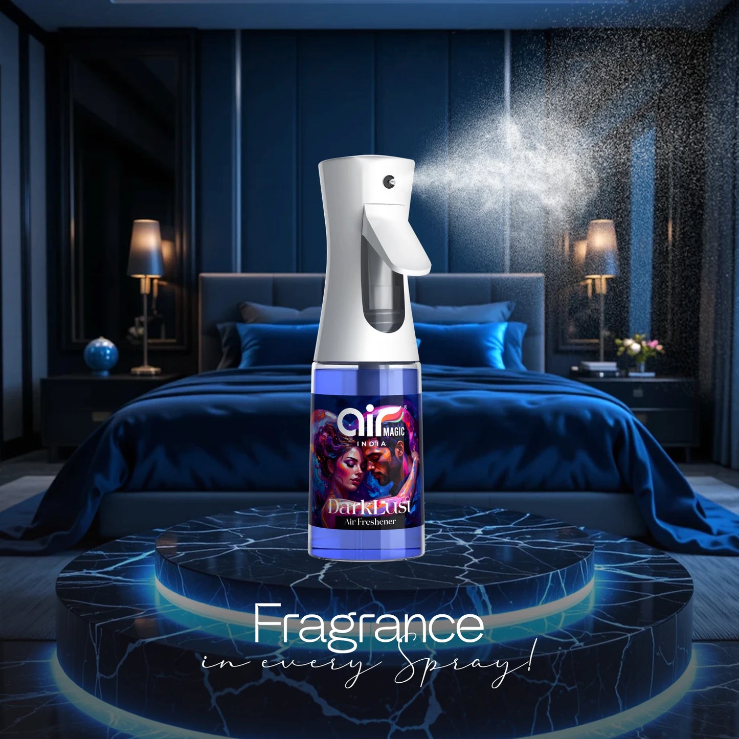 Dark Lust – Sensual & Deep | Bedroom Ritual Air Freshener for Home & Office