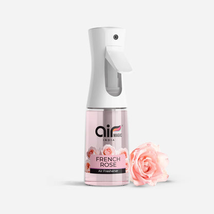 French Rose – Classic & Romantic | Floral Air Freshener for Home & Office