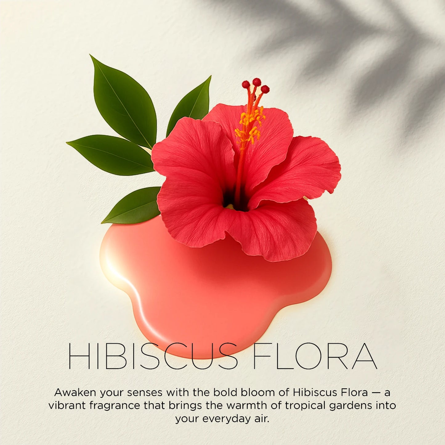 Hibiscus Flora – Bright & Tropical | Floral Air Freshener for Home & Office