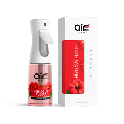 Hibiscus Flora – Bright & Tropical | Floral Air Freshener for Home & Office