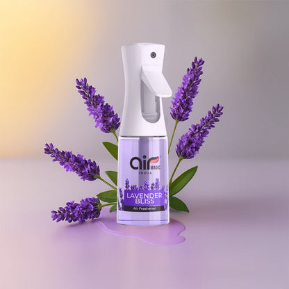 Lavender Bliss – Soothing & Calm | Floral Air Freshener for Home & Office