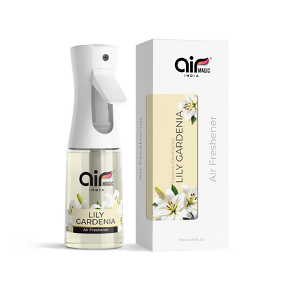 Lily Gardenia – Soft & Delicate | Floral Air Freshener for Home & Office