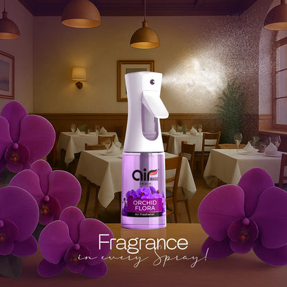 Orchid Flora – Elegant & Gentle | Floral Air Freshener for Home & Office