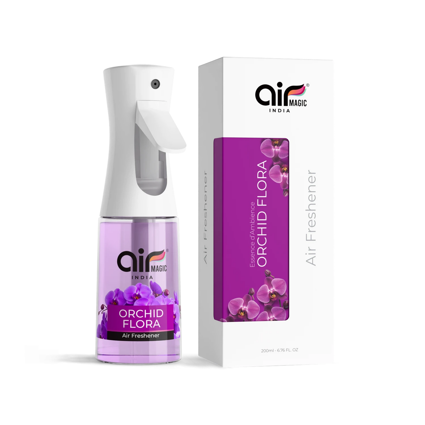 Orchid Flora – Elegant & Gentle | Floral Air Freshener for Home & Office