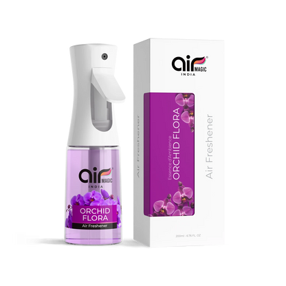Orchid Flora – Elegant & Gentle | Floral Air Freshener for Home & Office
