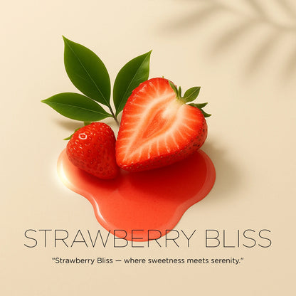 Strawberry Bliss – Sweet & Playful | Fruity Air Freshener for Home & Office