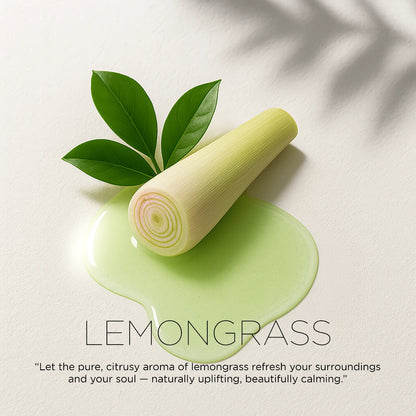 Lemongrass – Fresh & Uplifting | Organic Air Freshener for Home & Office