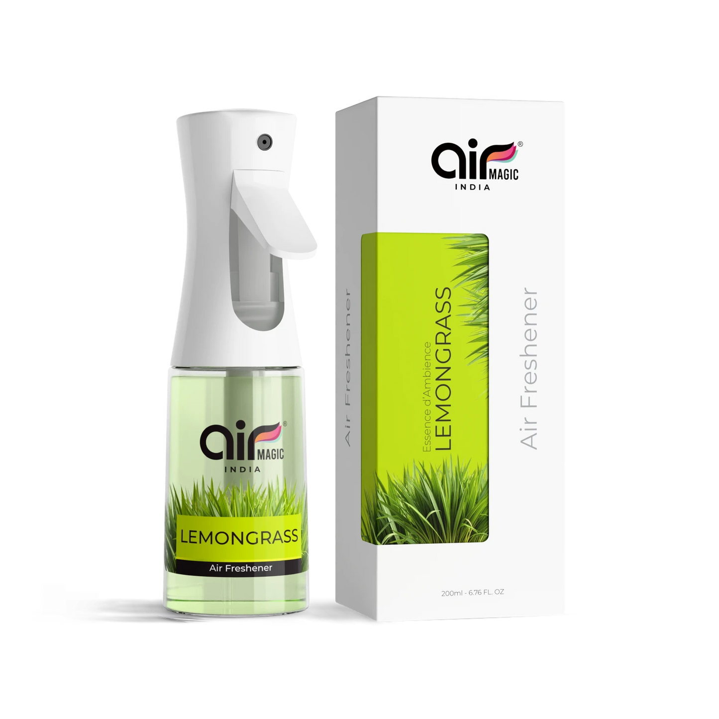 Lemongrass – Fresh & Uplifting | Organic Air Freshener for Home & Office