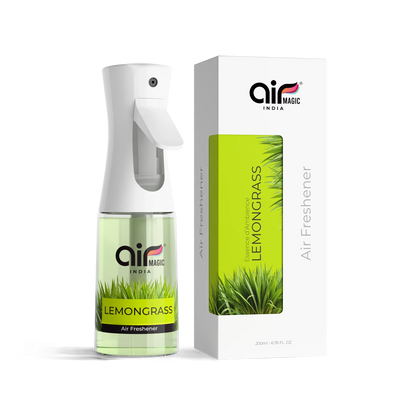 Lemongrass – Fresh & Uplifting | Organic Air Freshener for Home & Office