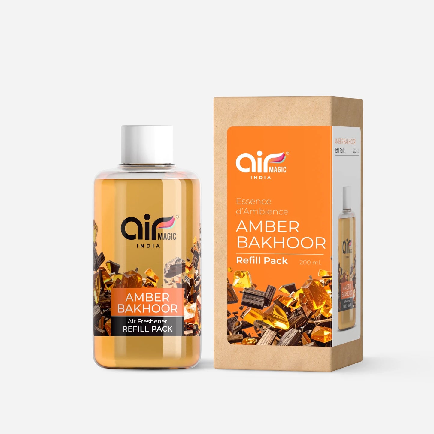 Amber Bakhoor - 200ML Air Freshener Refill
