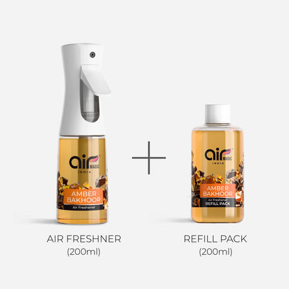 Amber Bakhoor – Warm & Resinous | Arabic Air Freshener for Home & Office