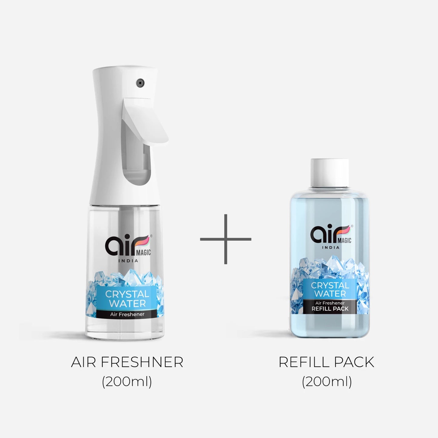 Crystal Water – Cool & Refreshing | Aquatic Air Freshener for Home & Office