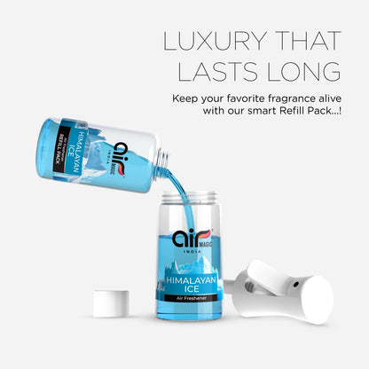 Himalayan Ice – Crisp & Chilled | Aquatic Air Freshener for Home & Office