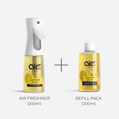 Lemon Zest – Zesty & Lively | Fruity Air Freshener for Home & Office