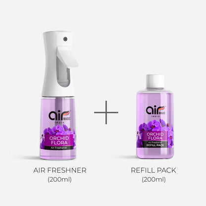 Orchid Flora – Elegant & Gentle | Floral Air Freshener for Home & Office