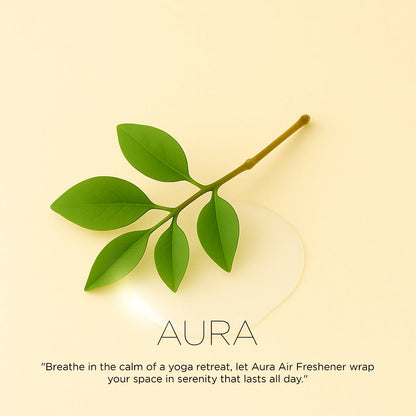 Aura – Fresh & Energizing | Meditation & Yoga Air Freshener for Home & Office