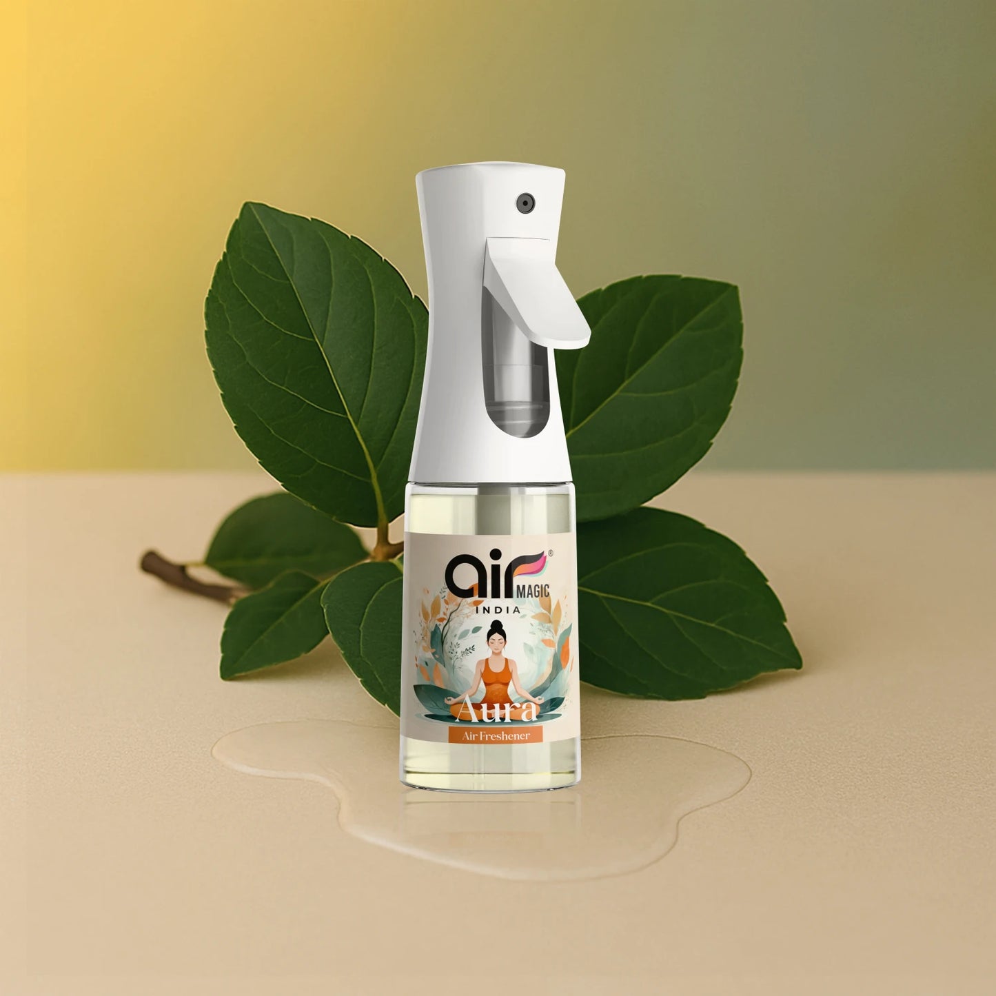 Aura – Fresh & Energizing | Meditation & Yoga Air Freshener for Home & Office