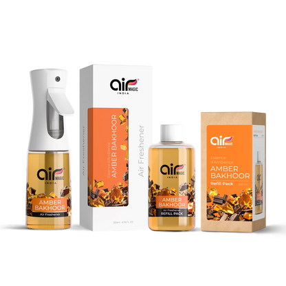 Amber Bakhoor – Warm & Resinous | Arabic Air Freshener for Home & Office
