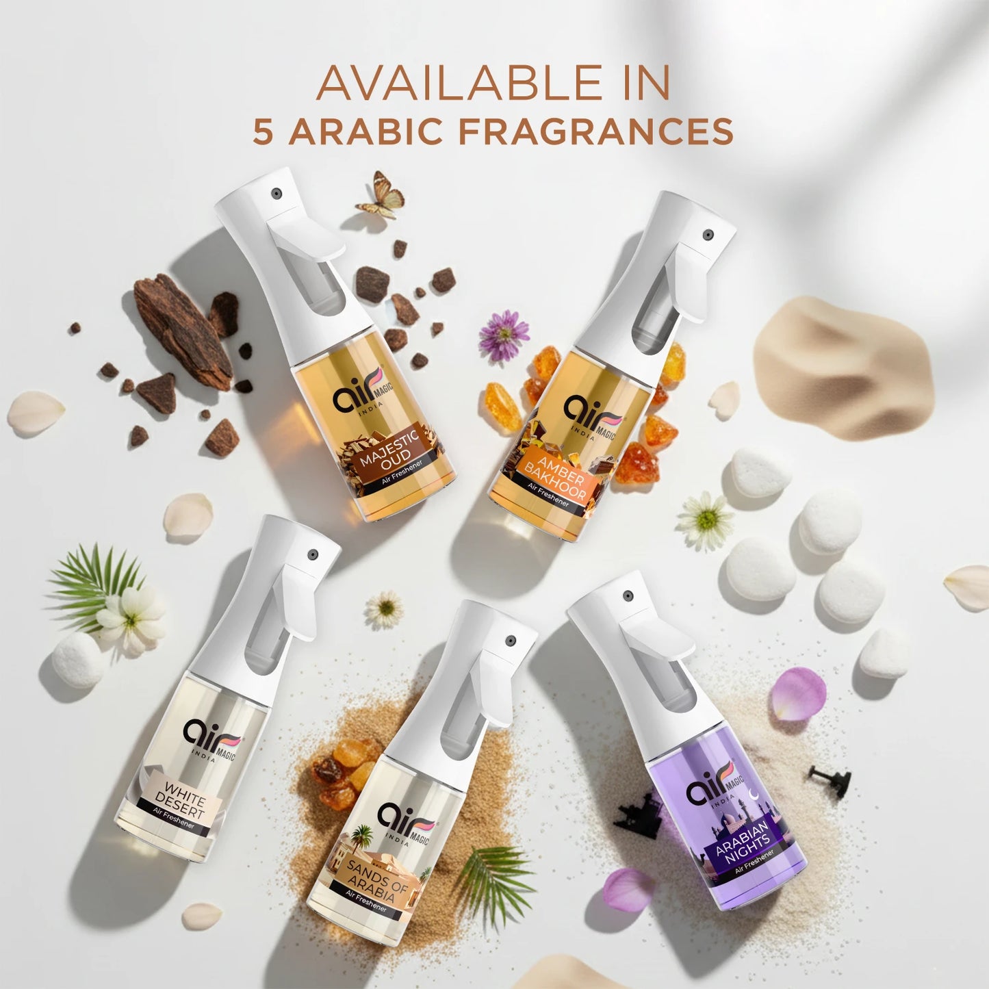 Amber Bakhoor – Warm & Resinous | Arabic Air Freshener for Home & Office