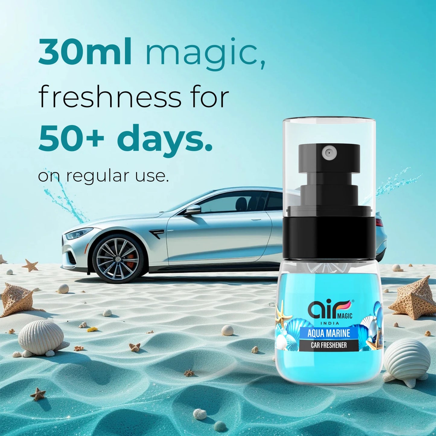 Aqua Marine – Fresh & Breezy | Aquatic Car Perfume