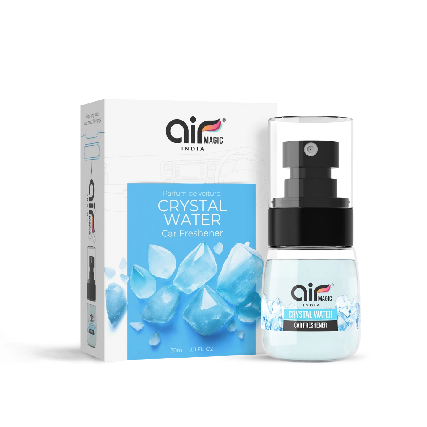 Crystal Water – Cool & Clean | Aquatic Car Perfume