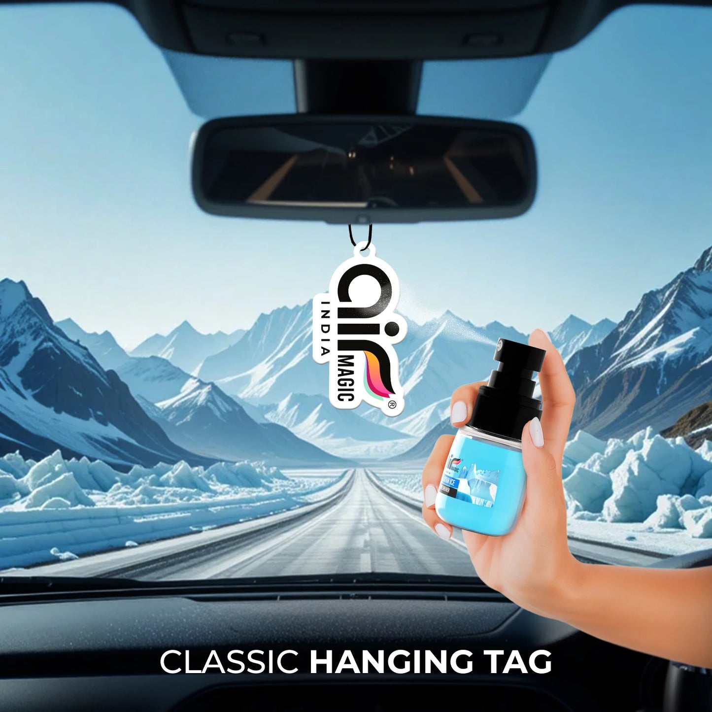 Himalayan Ice – Icy & Reviving | Aquatic car perfume