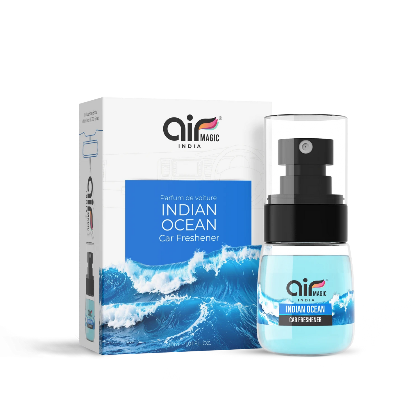 Indian Ocean – Deep & Refreshing | Aquatic car perfume