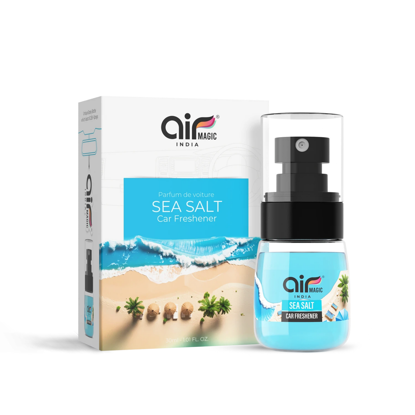 Sea Salt – Pure & Energetic | Aquatic car perfume