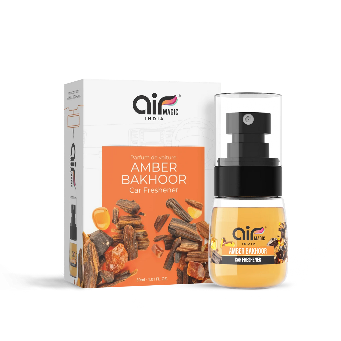 Amber Bakhoor – Warm & Resinous | Arabic Car Perfume