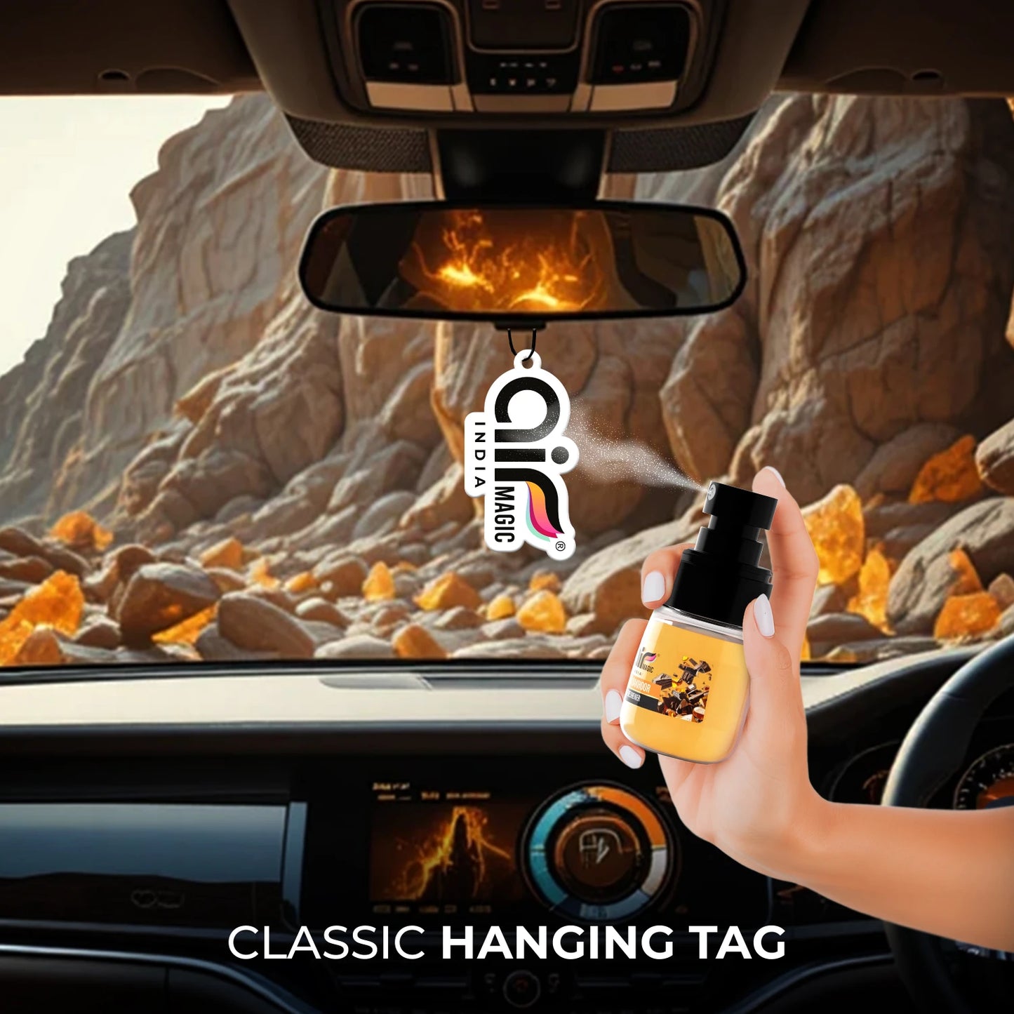 Amber Bakhoor – Warm & Resinous | Arabic Car Perfume