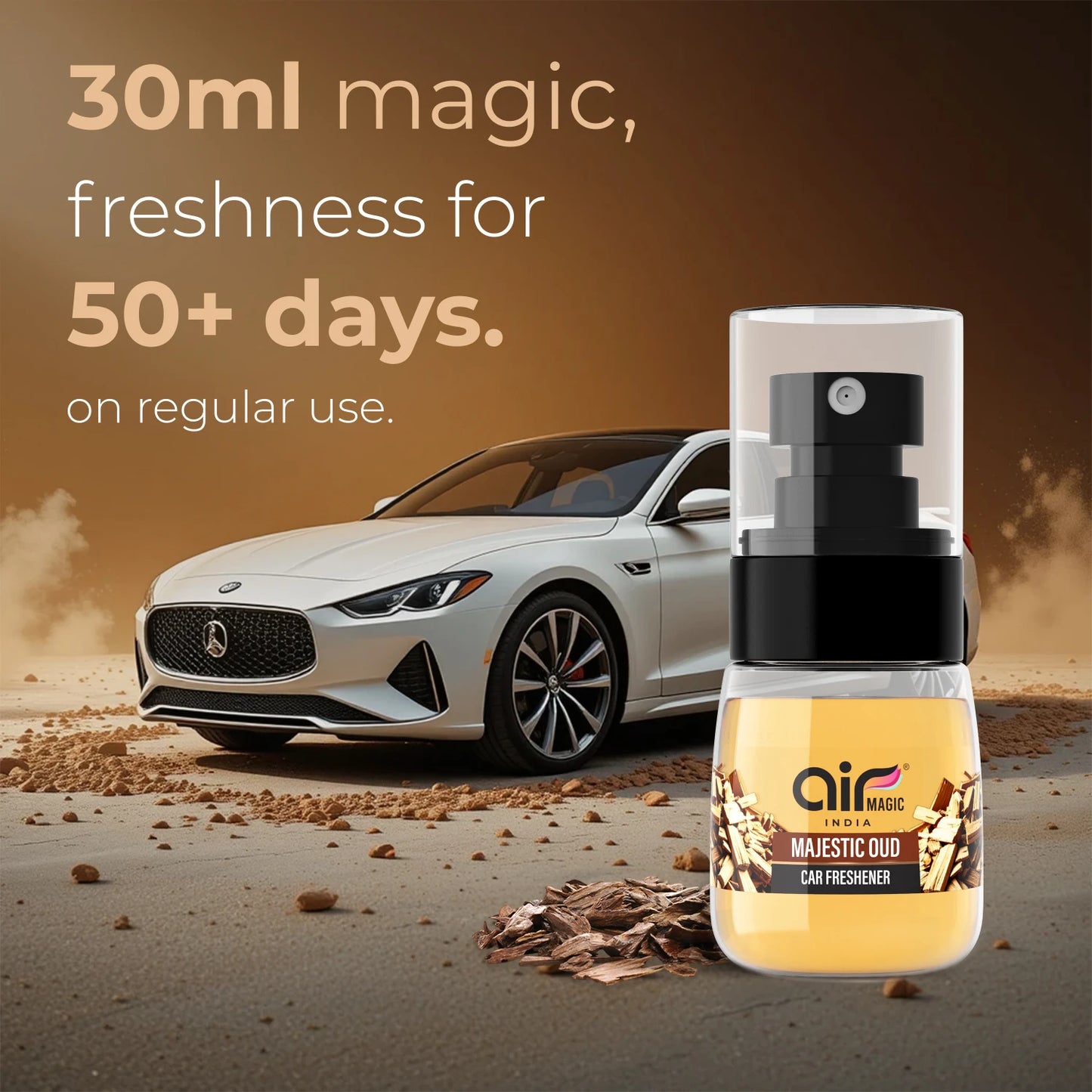 Majestic Oud – Rich & Deep | Arabic Car Perfume