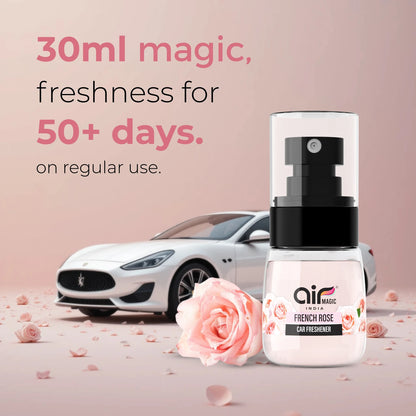 French Rose – Classic & Romantic | Floral Car Perfume