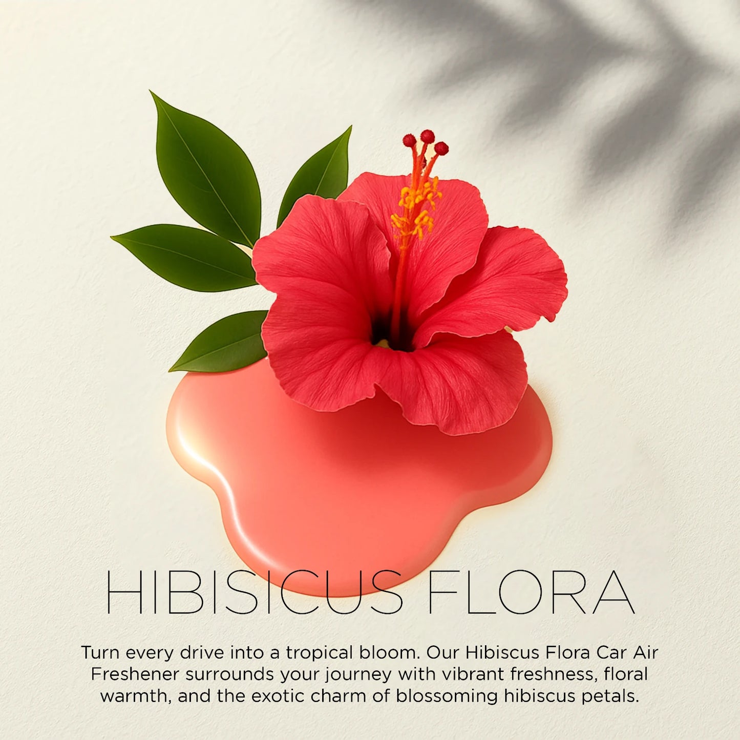 Hibiscus Flora – Bright & Tropical | Floral Car Perfume