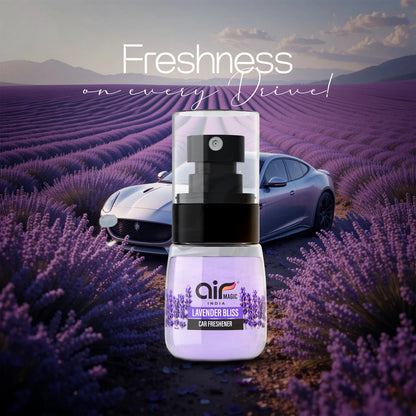 Lavender Bliss – Soothing & Calm | Floral Car Perfume
