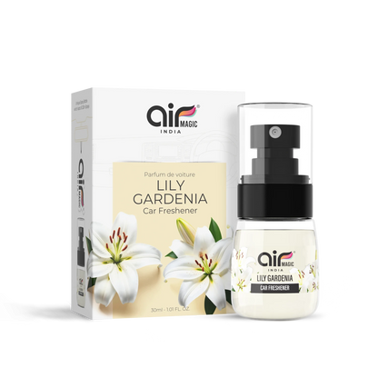 Lily Gardenia – Soft & Delicate | Floral Car Perfume